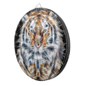 Mijn kat werkt meer tijgergezichtsenergie op dartbord (Voorkant Rechts)