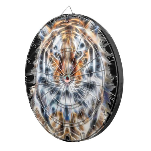 Mijn kat werkt meer tijgergezichtsenergie op dartbord (Voorkant Rechts)