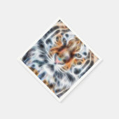 Mijn kat werkt tijger op als waarnemer van energie servet (Hoek)