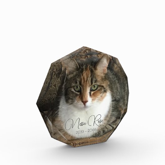 Mijn katfoto Memorial Fotoblokken (Links)