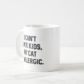 Mijn katje is allergisch koffiemok (Voorkant links)