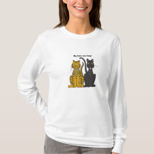 Mijn katten zijn kool t-shirt