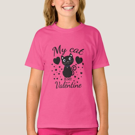 Mijn katten zijn mijn kat T-shirt (Voorkant)