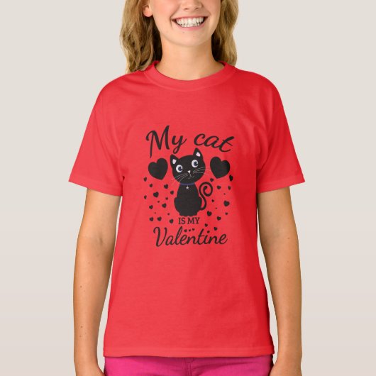 Mijn katten zijn mijn kat T-shirt (Voorkant)