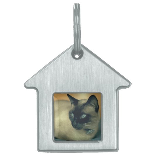 Mijn kattenhuistag huisdieren naamplaatje (Voorkant)