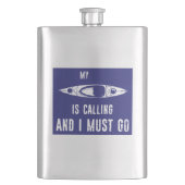 Mijn Kayak belt en ik moet gaan. Flacon (Voorkant)