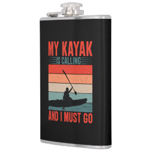 Mijn Kayak belt en ik moet gaan Heupfles