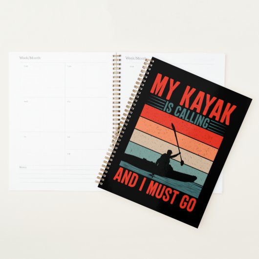 Mijn Kayak belt en ik moet gaan Planner (Display)