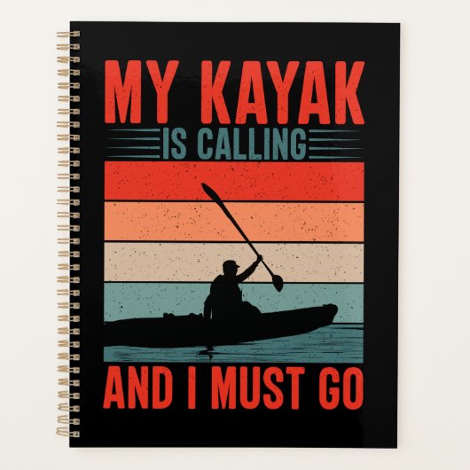 Mijn Kayak belt en ik moet gaan Planner (Voorkant)