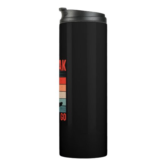 Mijn Kayak belt en ik moet gaan Thermosbeker (Geroteerd rechts)