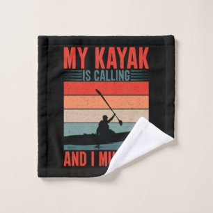 Mijn Kayak belt en ik moet gaan Washandje