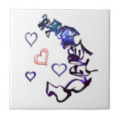 Mijn keramische keramische titel loskoppelen tegeltje (Voorkant)