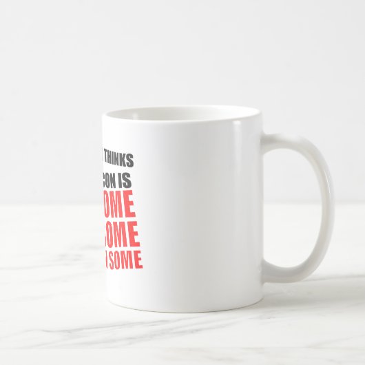 Mijn kerk denkt dat deze diaken geweldige is koffiemok (Rechts)