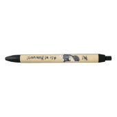 Mijn kerry Ate Mijn thuiswerk Zwarte Inkt Pen (Voorkant)