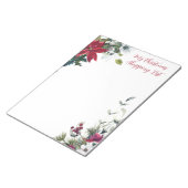 Mijn kerstboodschappenlijst notitieblok (Schuin)