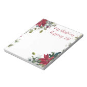 Mijn kerstboodschappenlijst notitieblok (Linkerzijde)