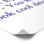 Mijn kerstcadeau poster (Hoek)