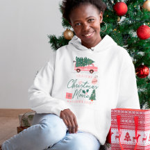 Mijn kerstfilm kijkt naar Shirt roze Retro Van