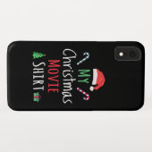 Mijn kerstfilmshirt Case-Mate iPhone case (Achterkant (horizontaal))