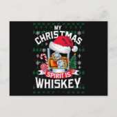 Mijn kerstgeest is heel erg lomp, lomp zweterige k feestdagenkaart (Voorkant)