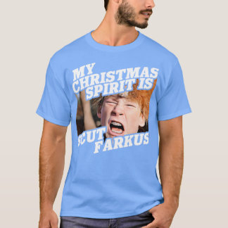 Mijn kerstgeest is Scut Farkus T-shirt