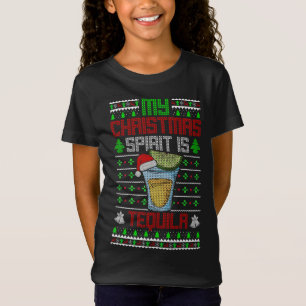 Mijn kerstgeest is Tequila - Funny Drink Ug T-shirt