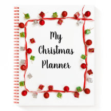 Mijn kerstkanner Modern Red en White