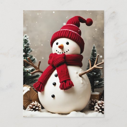 Mijn Kerstmis  Briefkaart (Voorkant)