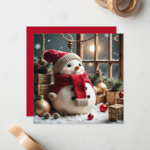 Mijn Kerstmis Notitiekaartje (Voorkant / Achterkant in situ)