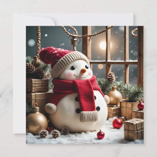 Mijn Kerstmis Notitiekaartje (Voorkant)