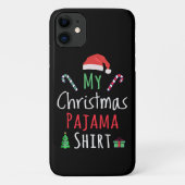 Mijn kerstpajama-Shirt Case-Mate iPhone Case (Achterkant)