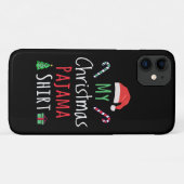 Mijn kerstpajama-Shirt Case-Mate iPhone Case (Achterkant (horizontaal))
