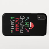 Mijn kerstpajama-Shirt Case-Mate iPhone Case (Achterkant (horizontaal))