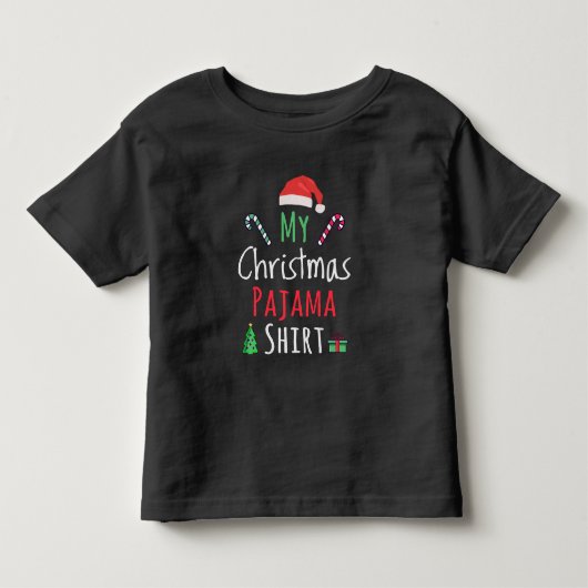 Mijn kerstpajama-Shirt Kinder Shirts (Voorkant)