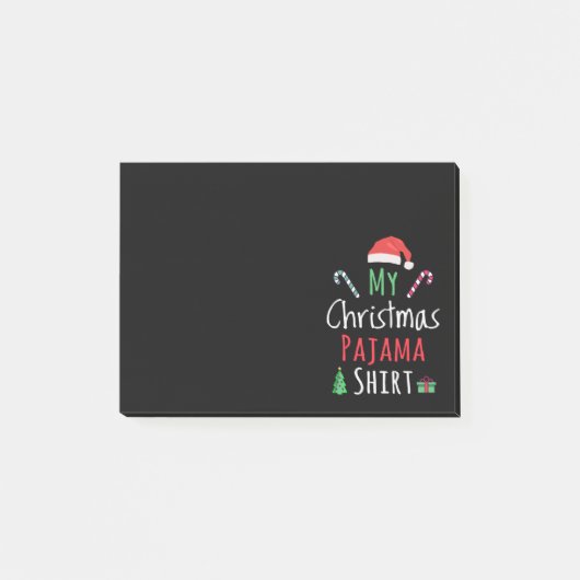 Mijn kerstpajama-Shirt Post-it® Notes (Voorkant)