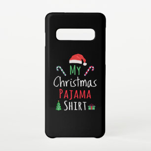 Mijn kerstpajama-Shirt Samsung Galaxy S10 Hoesje