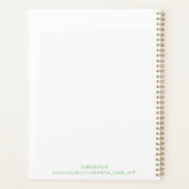 Mijn Kerstplanner Sneeuwdag Moderne Organisator Planner (Achterkant)