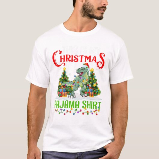 Mijn kerstpyjama t-shirt (Voorkant)