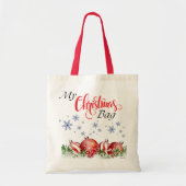 Mijn kersttas Canvas tas (Voorkant)