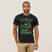 Mijn kerstwens is een zuivere Parkinson-ziekte T-shirt (Voorkant volledig)