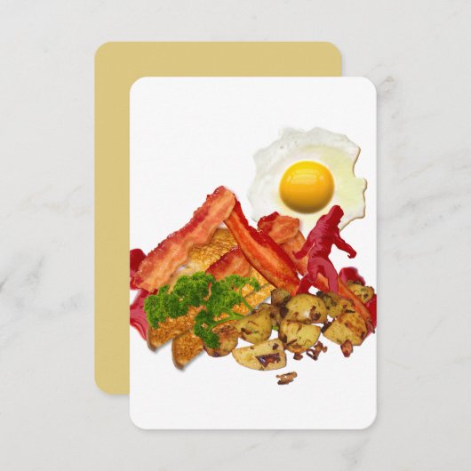 Mijn Ketchup Gone Squatchin voor Bacon (Voorkant / Achterkant)