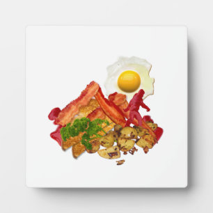 Mijn Ketchup Gone Squatchin voor Bacon Breakfast Fotoplaat