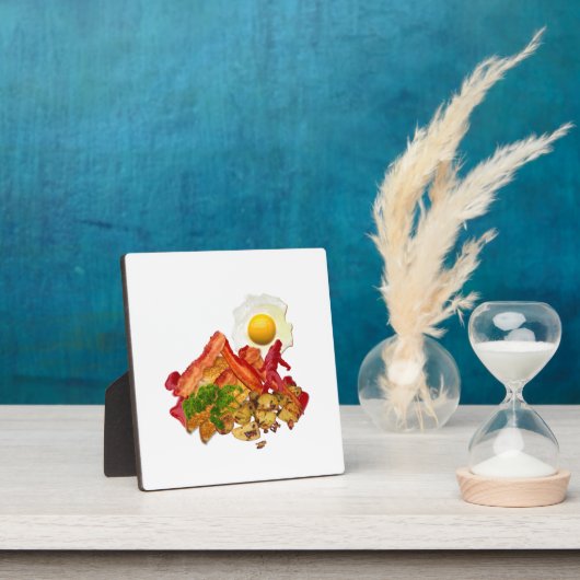 Mijn Ketchup Gone Squatchin voor Bacon Breakfast Fotoplaat (Insitu)