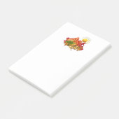 Mijn Ketchup Gone Squatchin voor Bacon Breakfast Post-it® Notes (Schuin)