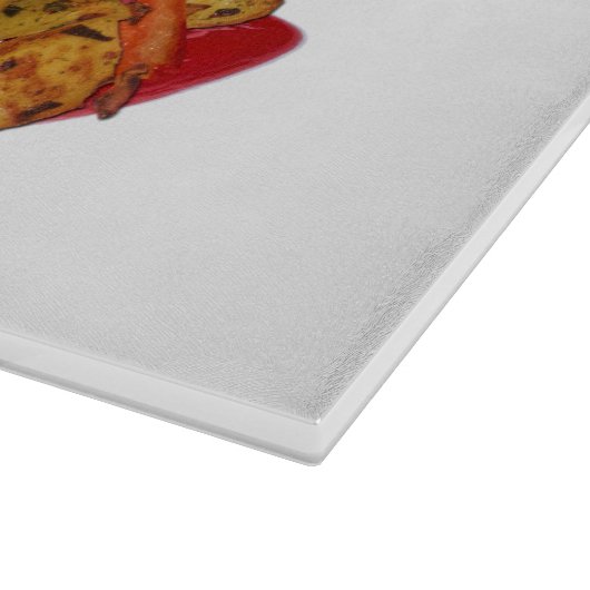 Mijn Ketchup Gone Squatchin voor Bacon Breakfast Snijplank (Hoek)