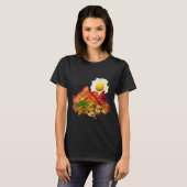 Mijn Ketchup Gone Squatchin voor Bacon Breakfast T-shirt (Voorkant volledig)