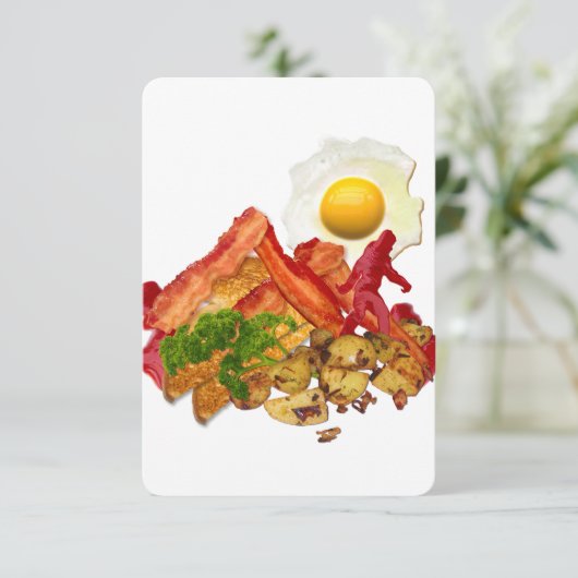 Mijn Ketchup Gone Squatchin voor Bacon Decor (Staand voorkant)