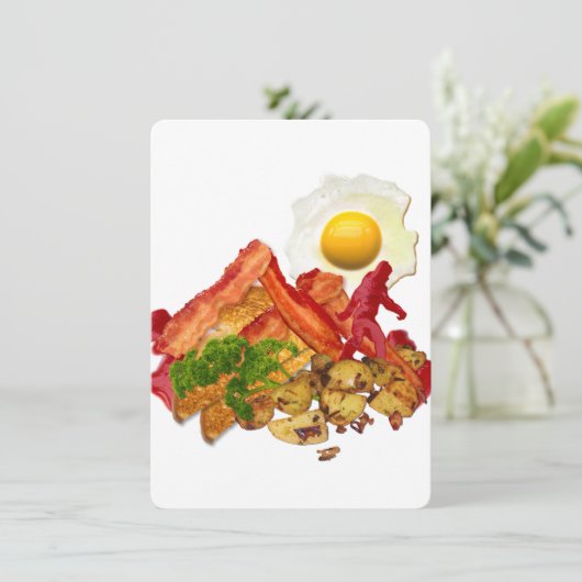 Mijn Ketchup Gone Squatchin voor Bacon Decor (Staand voorkant)