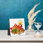 Mijn ketchup is op zoek naar bacon-versiering fotoplaat (Insitu)