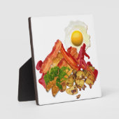 Mijn ketchup is op zoek naar bacon-versiering fotoplaat (Voorkant)